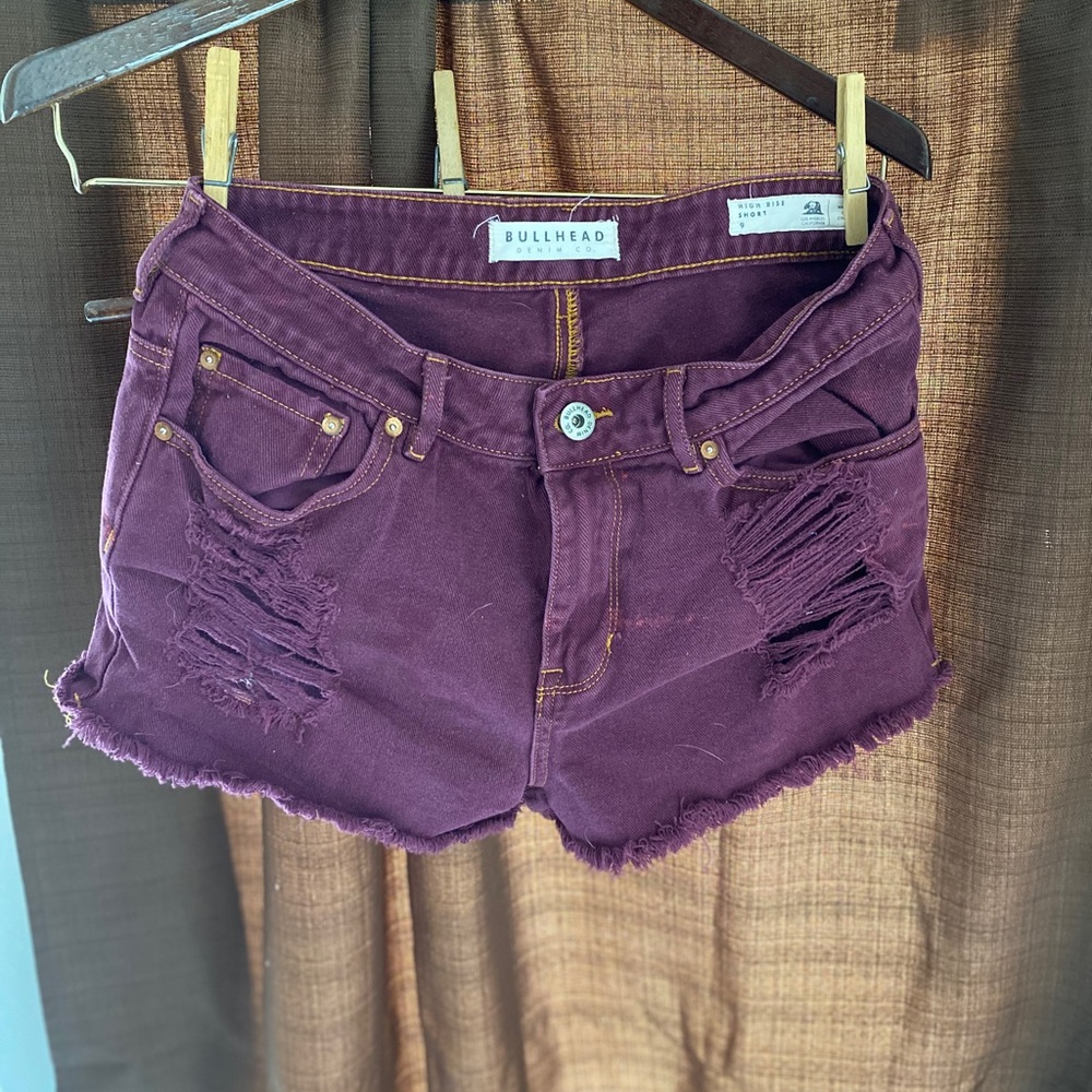 High waisted shorts